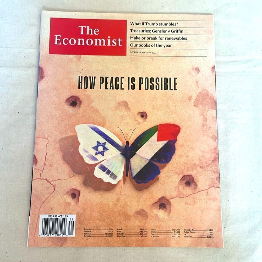 The Economist - HOW PEACE IS POSSIBLE - December 9th-15th 2023 Israel Palestine